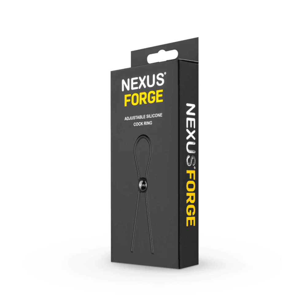 Эрекционное кольцо лассо "Forge Adjustable Cock Ring", NEXUS