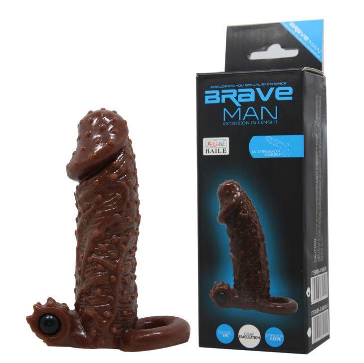 Насадка "Brave Man Super-2" с вибрацией