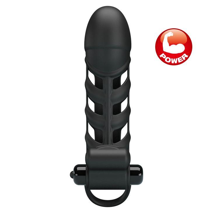 Насадка "Penis Sleeve 2" с вибрацией и креплением