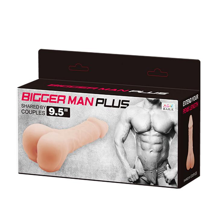 Насадка-мастурбатор "Bigger Man Plus"