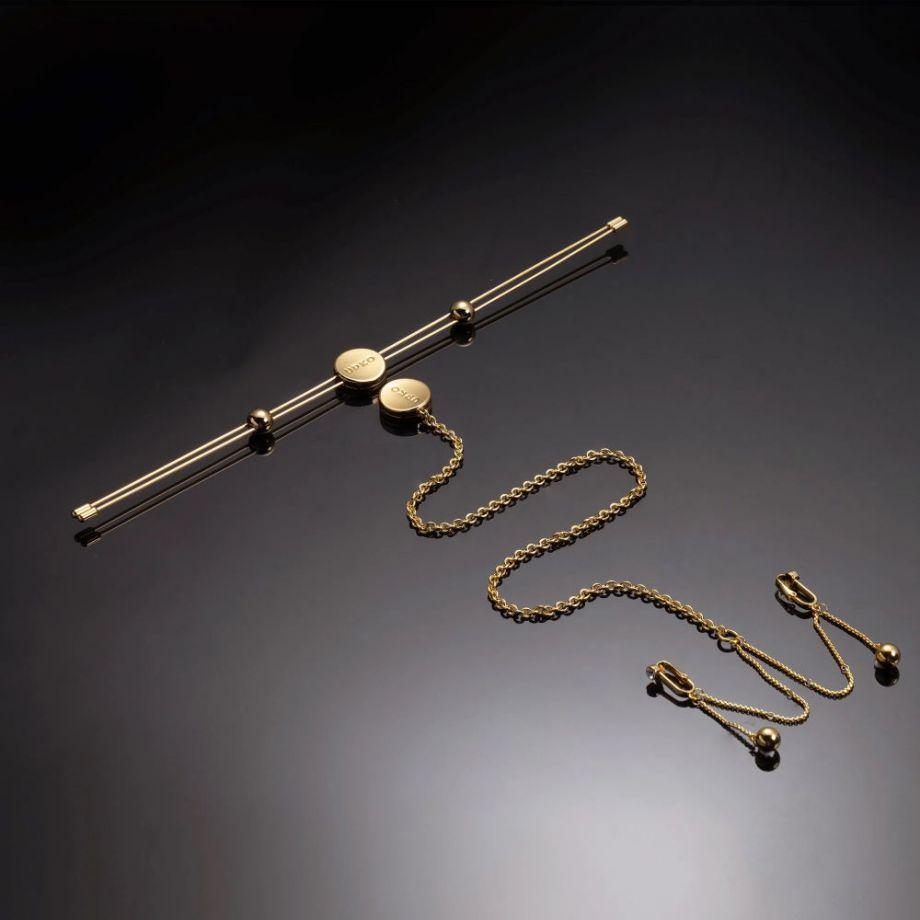 Зажимы на соски и клитор Double Bar Nipple Clamps and Clitoral Chain Accessories Set