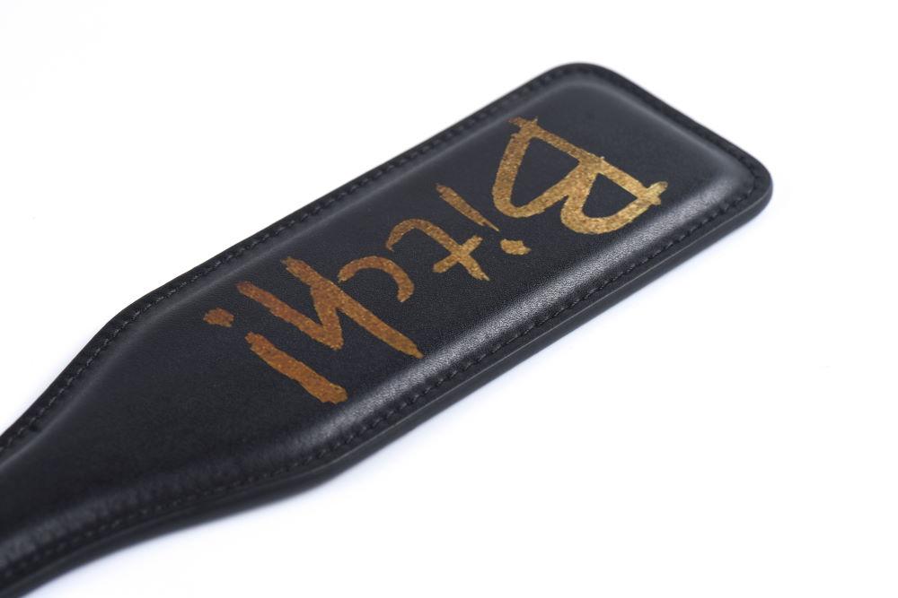 Шлепалка Leather Spanking Paddle