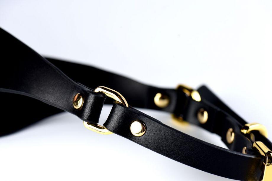 Маска на глаза Leather Blindfold