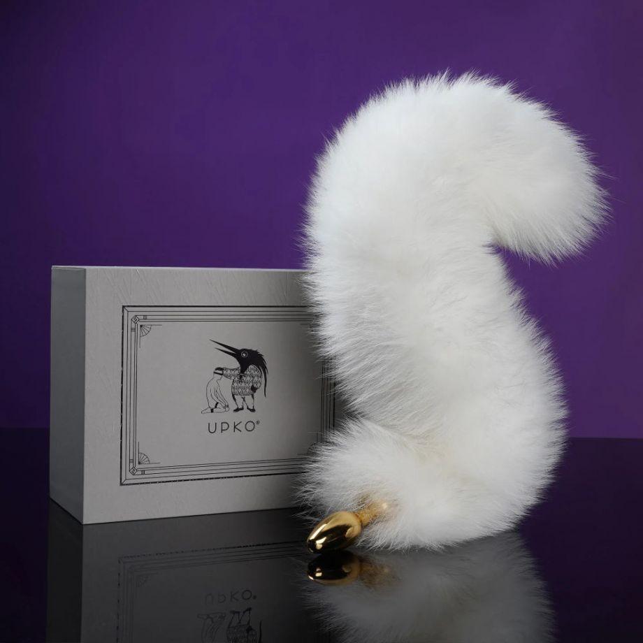 Пробка-хвостик Fox Fur Tail Small Butt Plug