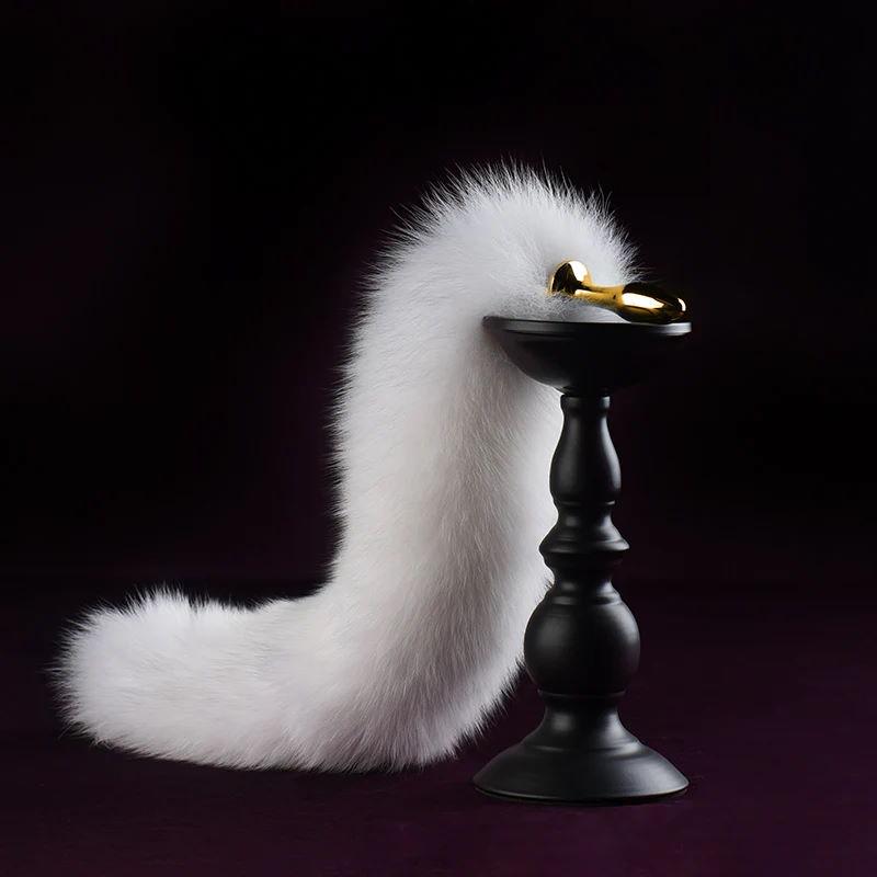 Пробка-хвостик Fox Fur Tail Small Butt Plug