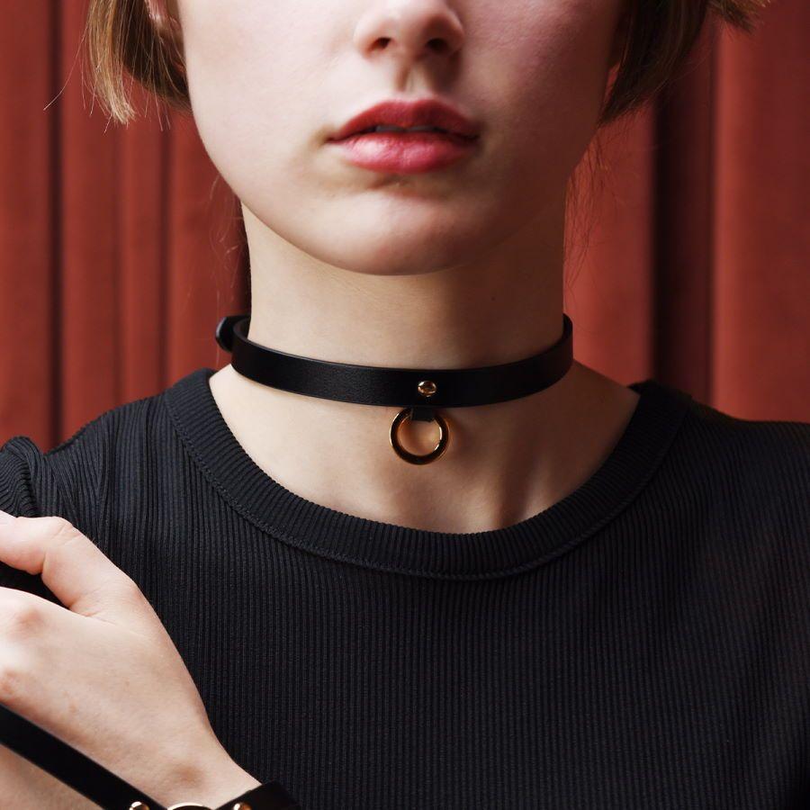Чокер Leather Thin choker