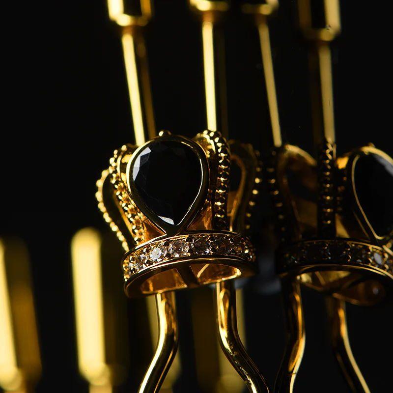 Зажимы на соски Crown chain nipple clamps