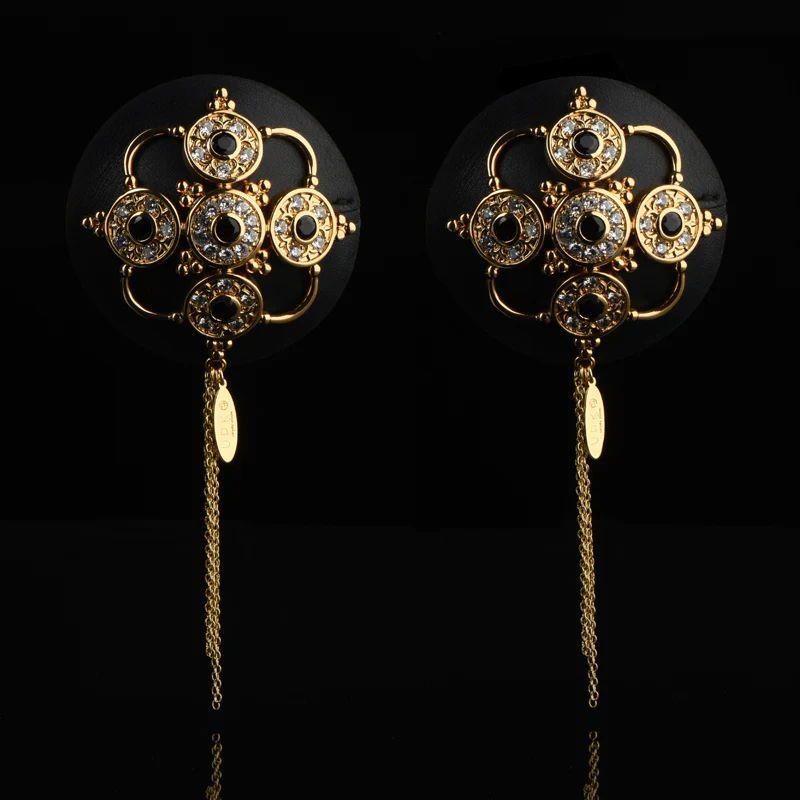 Пэстисы Luxury Baroque Leather Pasties