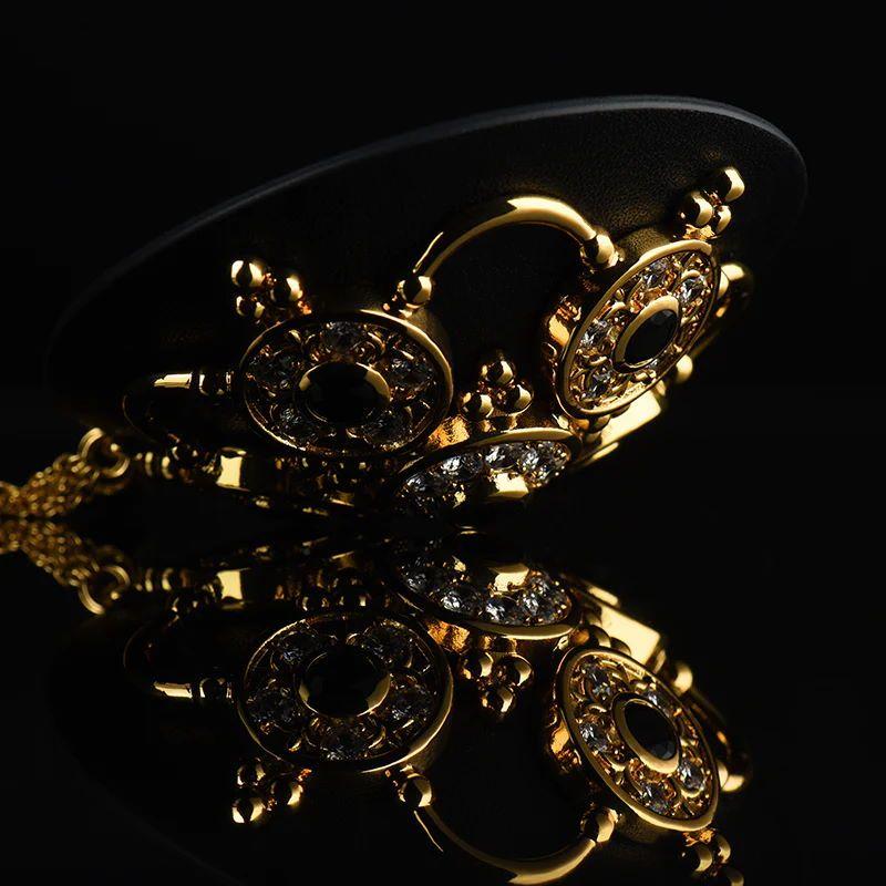 Пэстисы Luxury Baroque Leather Pasties