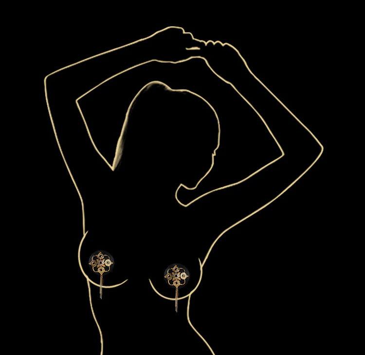 Пэстисы Luxury Baroque Leather Pasties