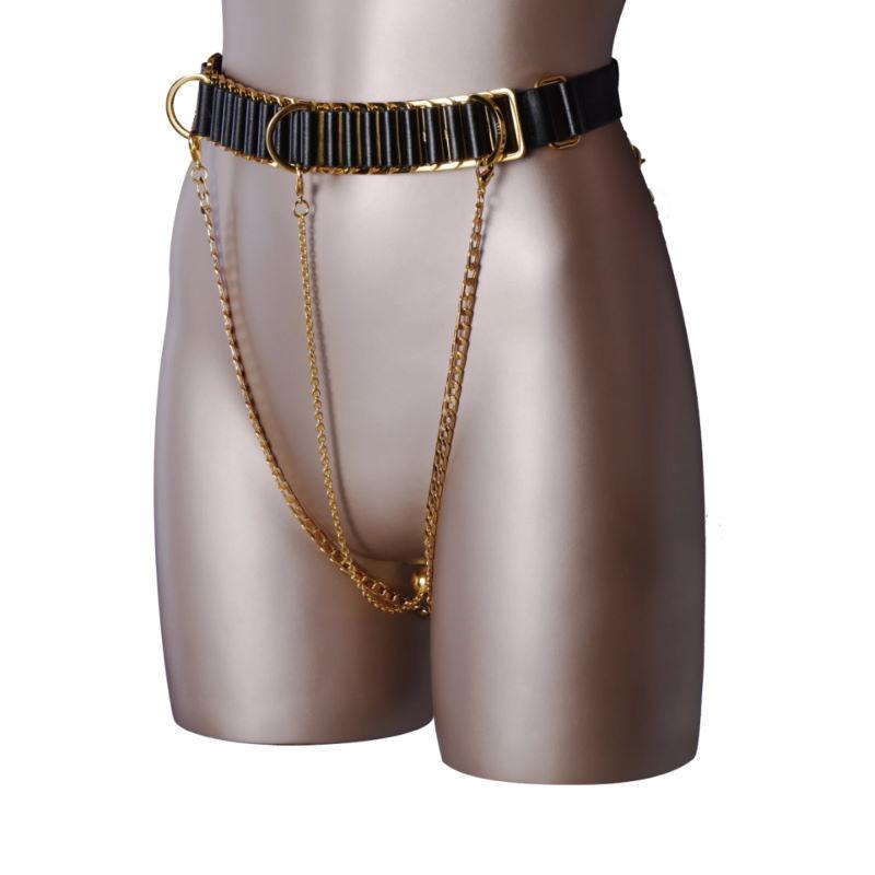Пояс Indulge In The Restraints Collection-Belt с металическим вагинальным шариком