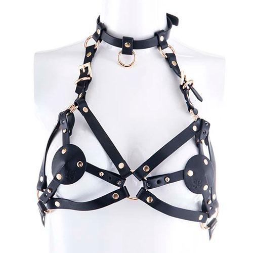 Кожаная портупея LOCKINK Queen Chest
