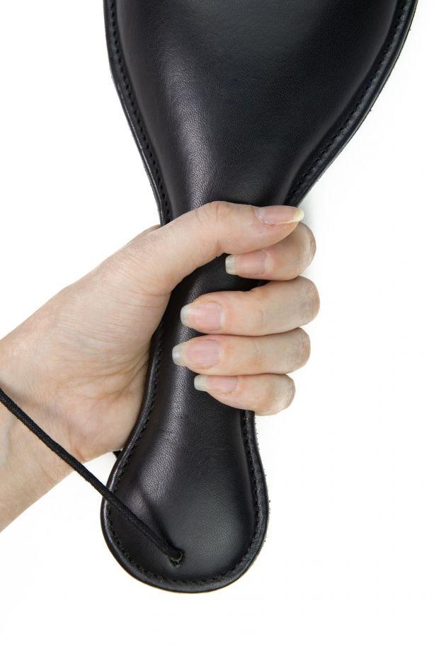 Шлепалка "Hot Spanking" из натуральной кожи
