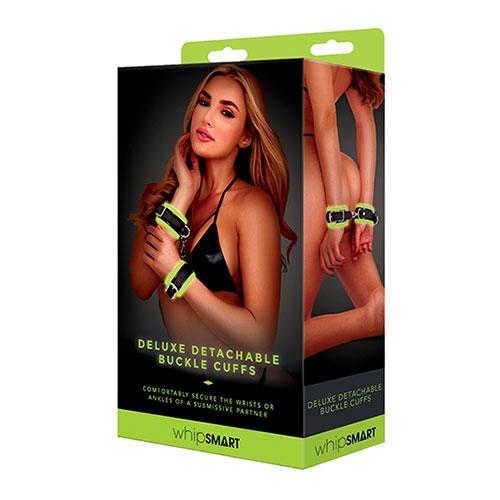 Наручники Glow in the Dark Deluxe Buckle Cuffs
