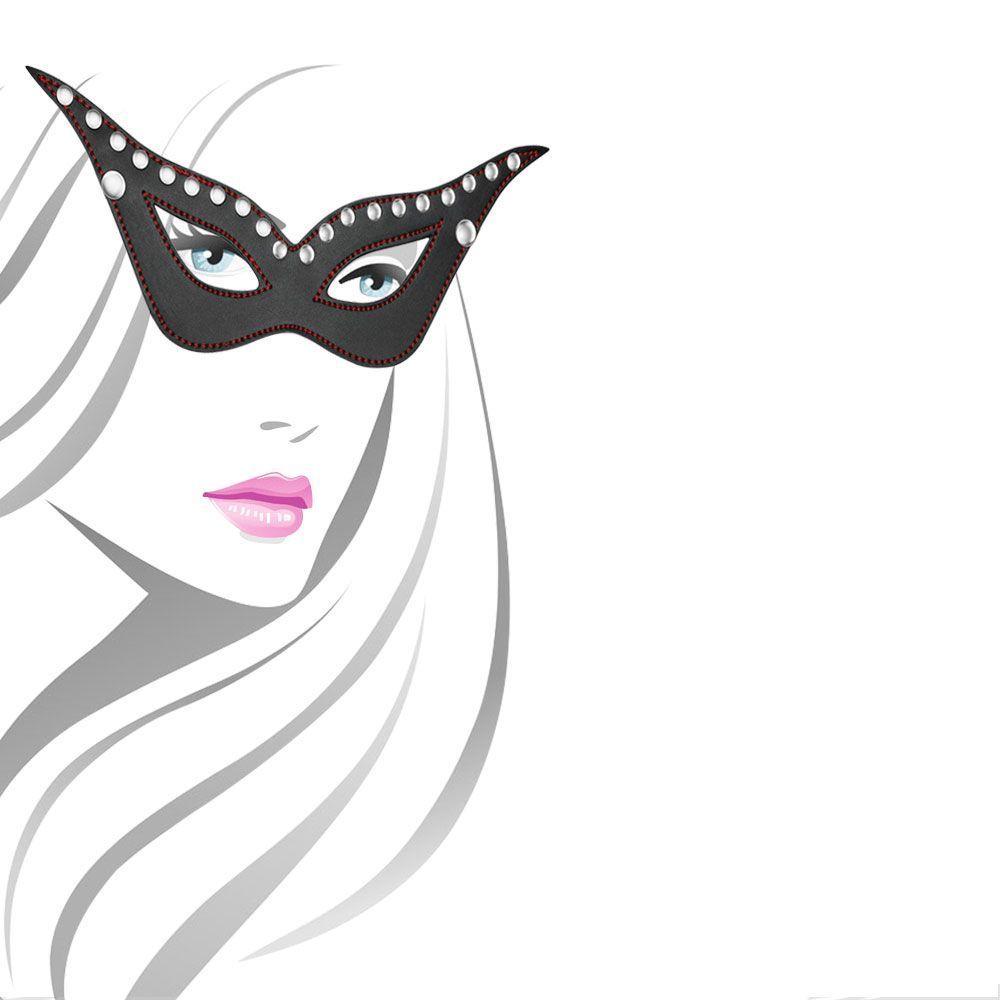 Маска Bondage Fetish Masquerade Mask "Зебра" от LOVE TOY
