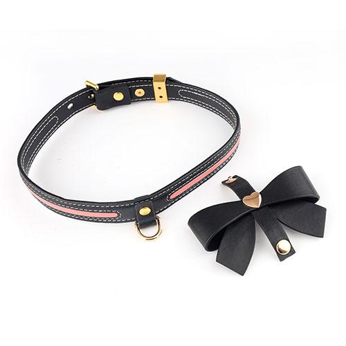 Ошейник с поводком LOCKINK Love Heart Butterfly