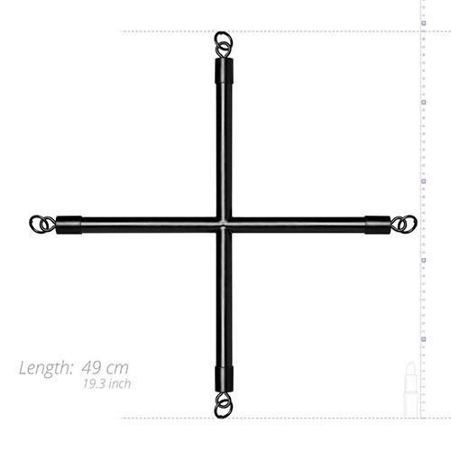 Бондаж-крестовина Hog Tie Cross Bar With Cuffs
