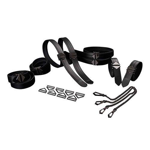 Набор для бондажа LOCKINK 8-Bondage-Straps Restraint Set