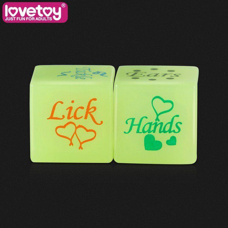 Кубики "А что дальше?" от LOVE TOY светящиеся в темноте