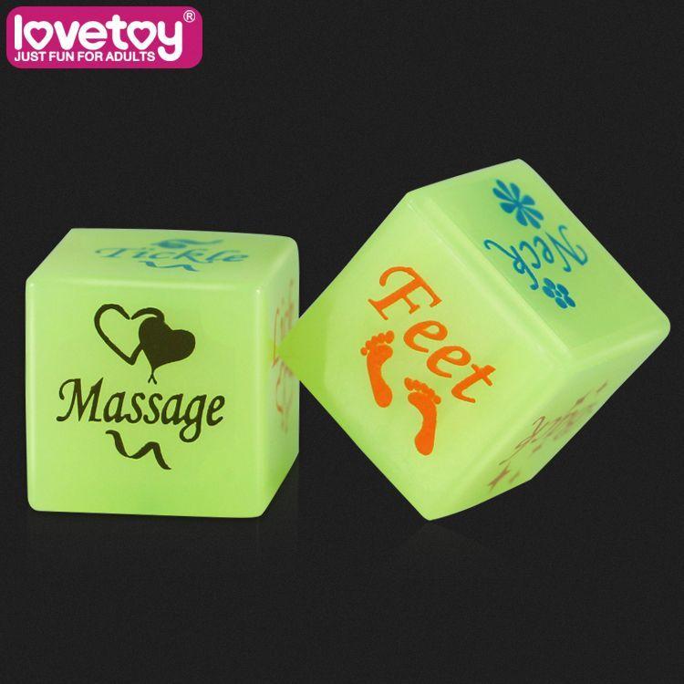 Кубики "А что дальше?" от LOVE TOY светящиеся в темноте