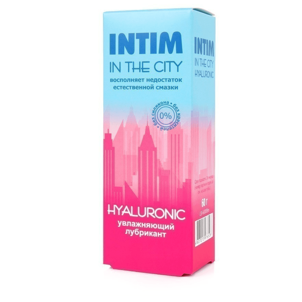 Смазка на водной основе "HYALURONIC", серия "Intim in the city" от Bioritm