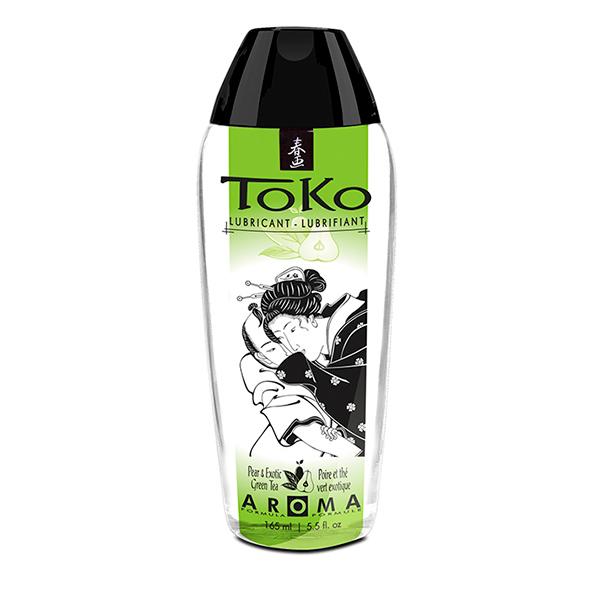 Вагинальная смазка на водной основе со вкусом "Груша и зеленый чай" Shunga Toko AROMA