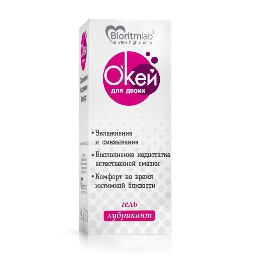 Вагинальная смазка на водной основе "Для двоих", серия "Окей" от Bioritm