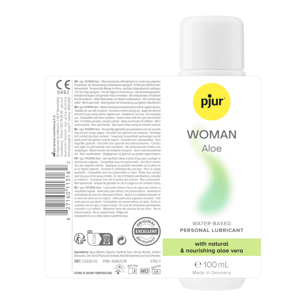 Смазка на водной основе с экстрактом алоэ "WOMAN Aloe", Pjur