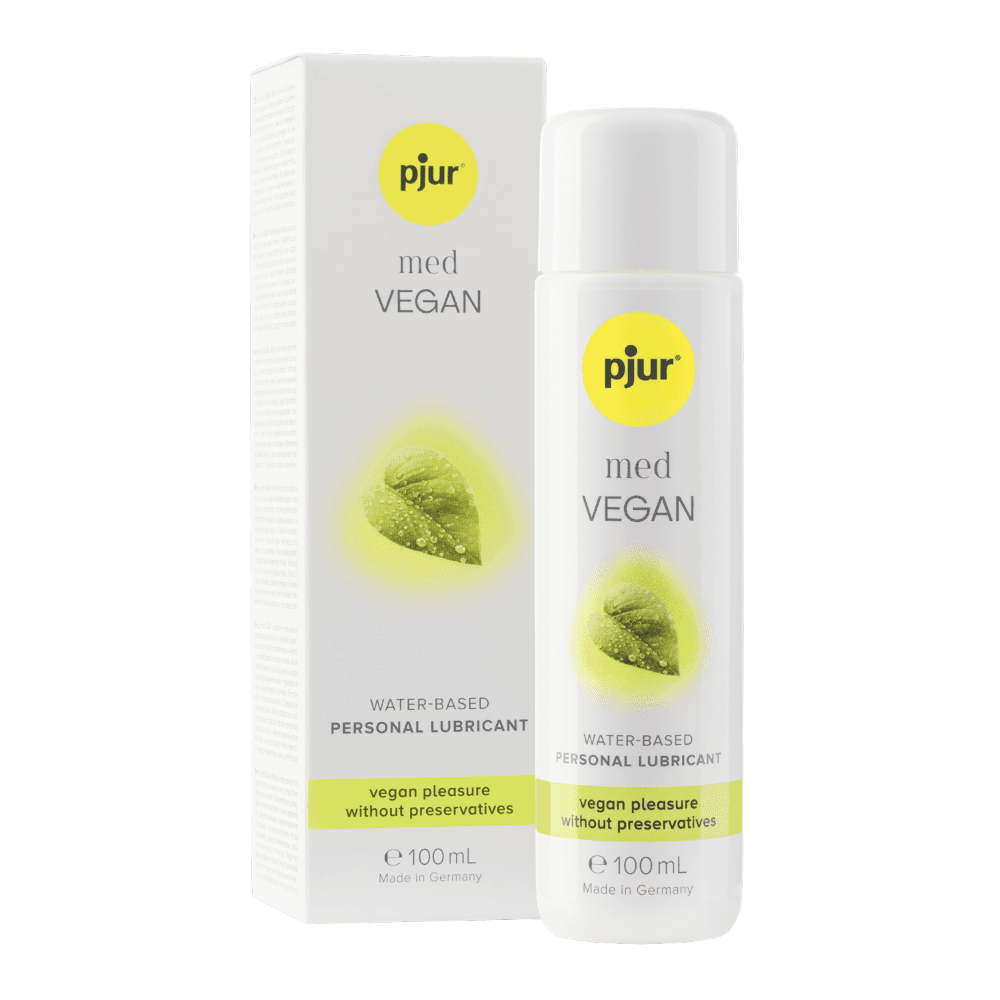 Смазка на водной основе с натуральными ингредиентами "med VEGAN", Pjur