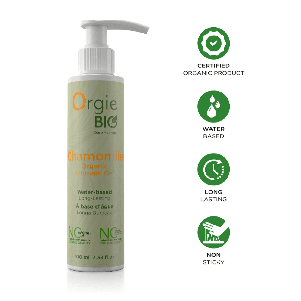 Вагинальная смазка с экстрактом ромашки "Bio Chamomile", Orgie