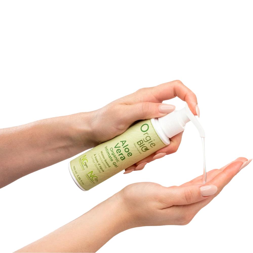 Вагинальная смазка на водной основе с Алое вера Orgie Bio Aloe Vera