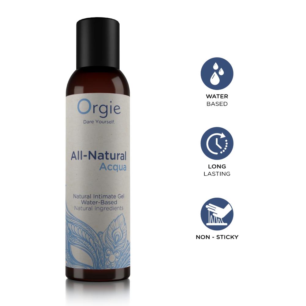 Вагинальная смазка на водной основе Orgie All-Natural Acqua