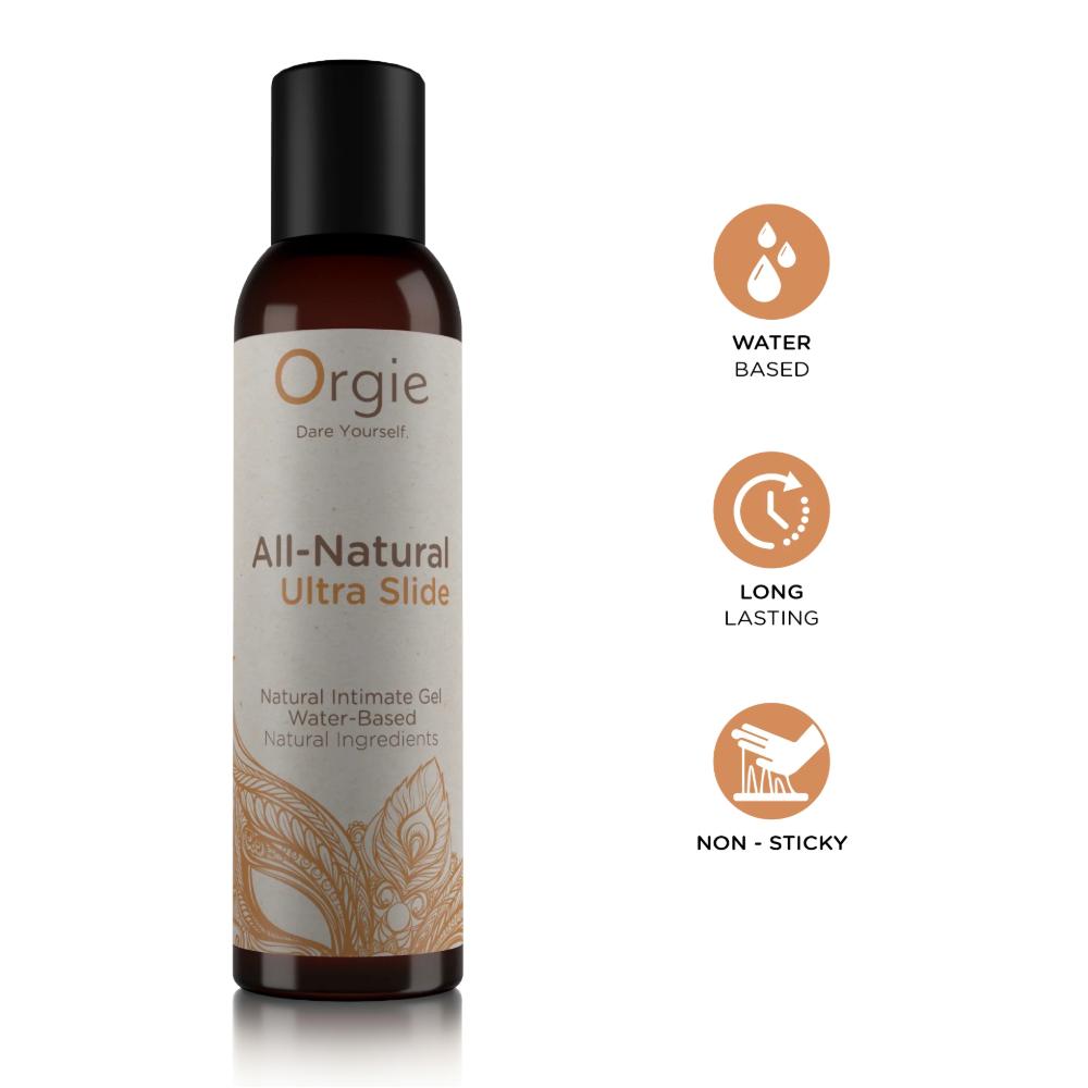 Вагинальная смазка на водной основе Orgie All-Natural Ultra Slide