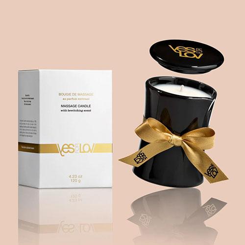 Массажная аромасвеча с цветочным ароматом Yesforlov "BEWITCHING MASSAGE CANDLE"