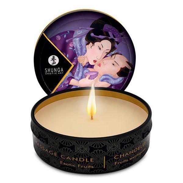 Массажная арома свеча Massage Candle Exotic Fruits Экзотический фрукт