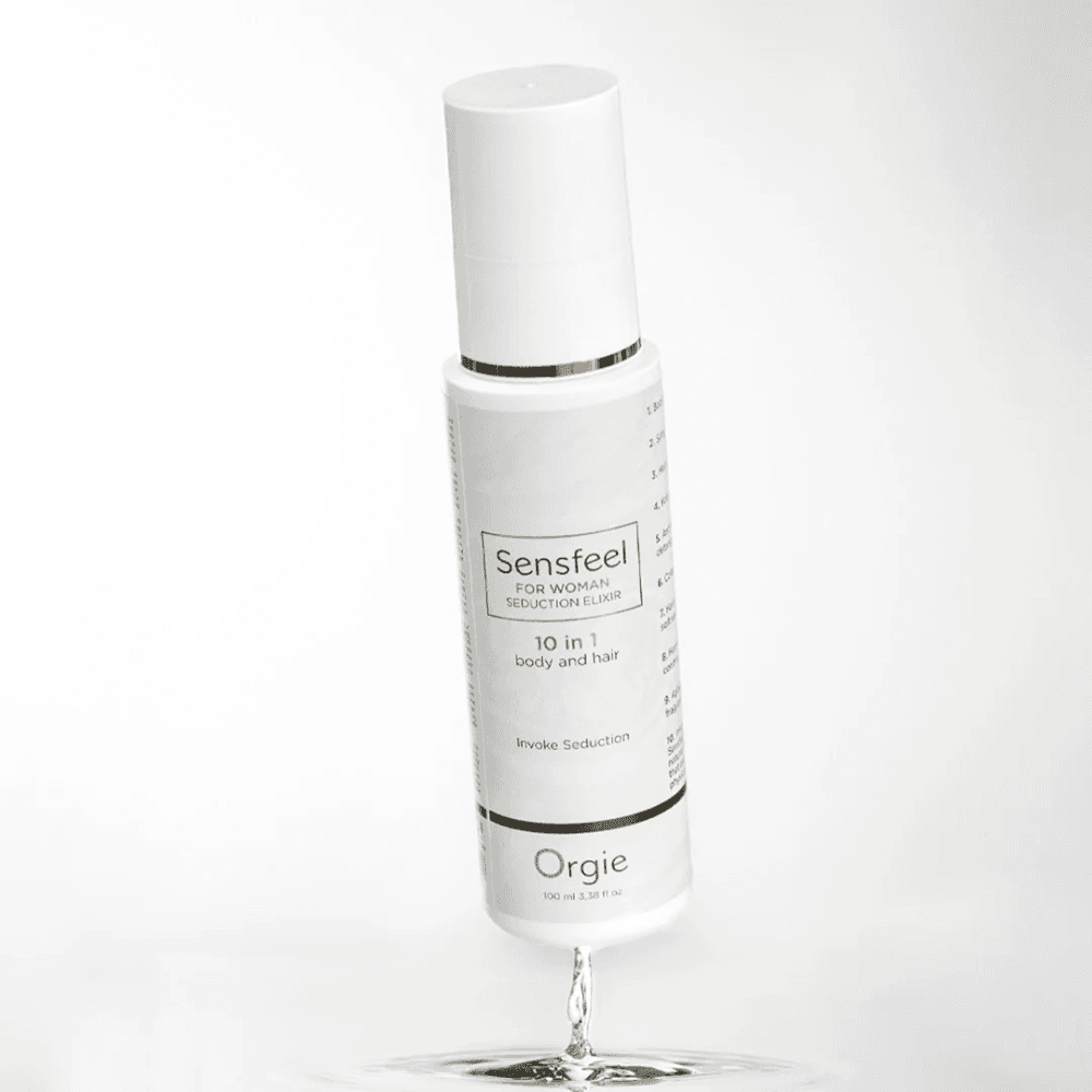 Лосьон для тела и волос с феромонами "SENSFEEL - SEDUCTION ELIXIR 10 IN 1 FOR WOMAN", Orgie