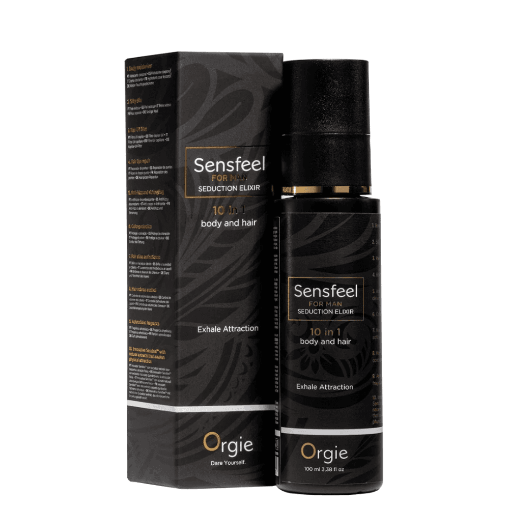Мужской лосьон для тела и волос с феромонами "SENSFEEL - SEDUCTION ELIXIR 10 IN 1 for Man", Orgie