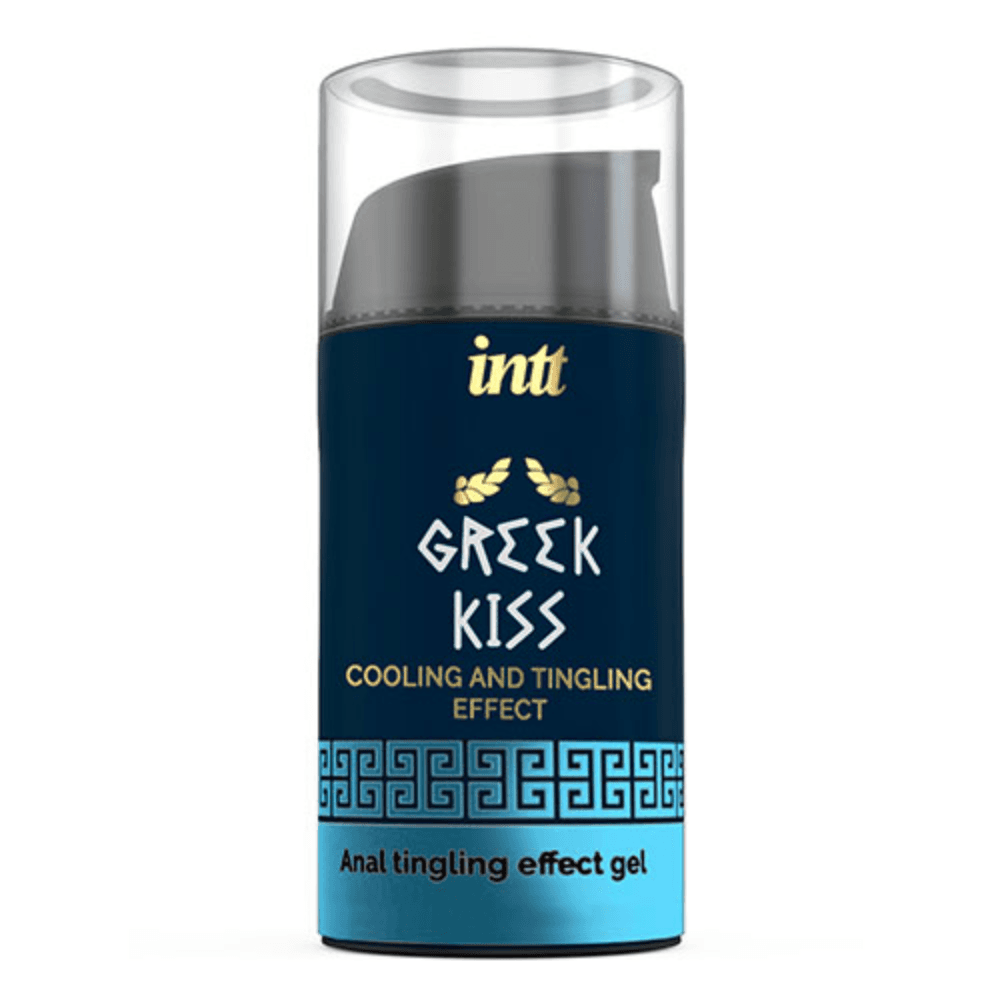 Анальная смазка с охлаждающим и вибрирующим эффектом "GREEK KISS", intt
