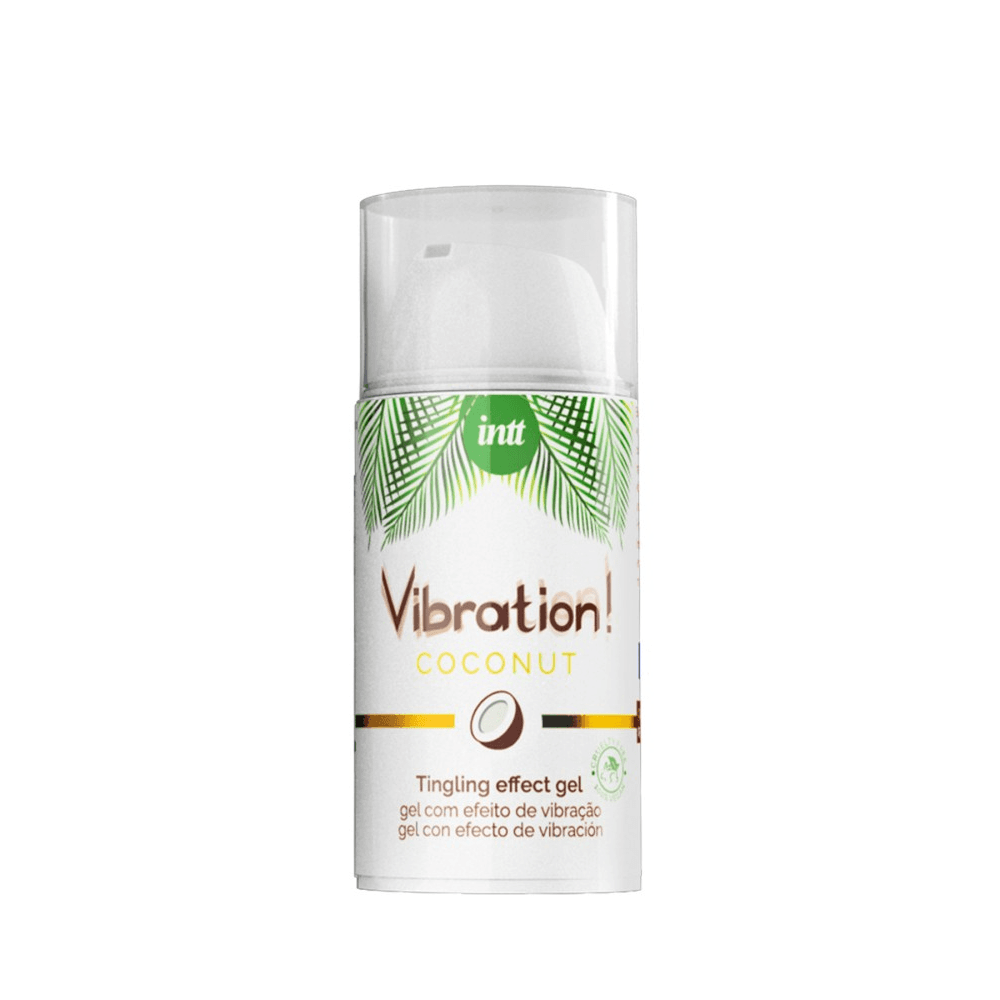 Жидкий вибратор с ароматом кокоса "VIBRATION COCONUT VEGAN", intt