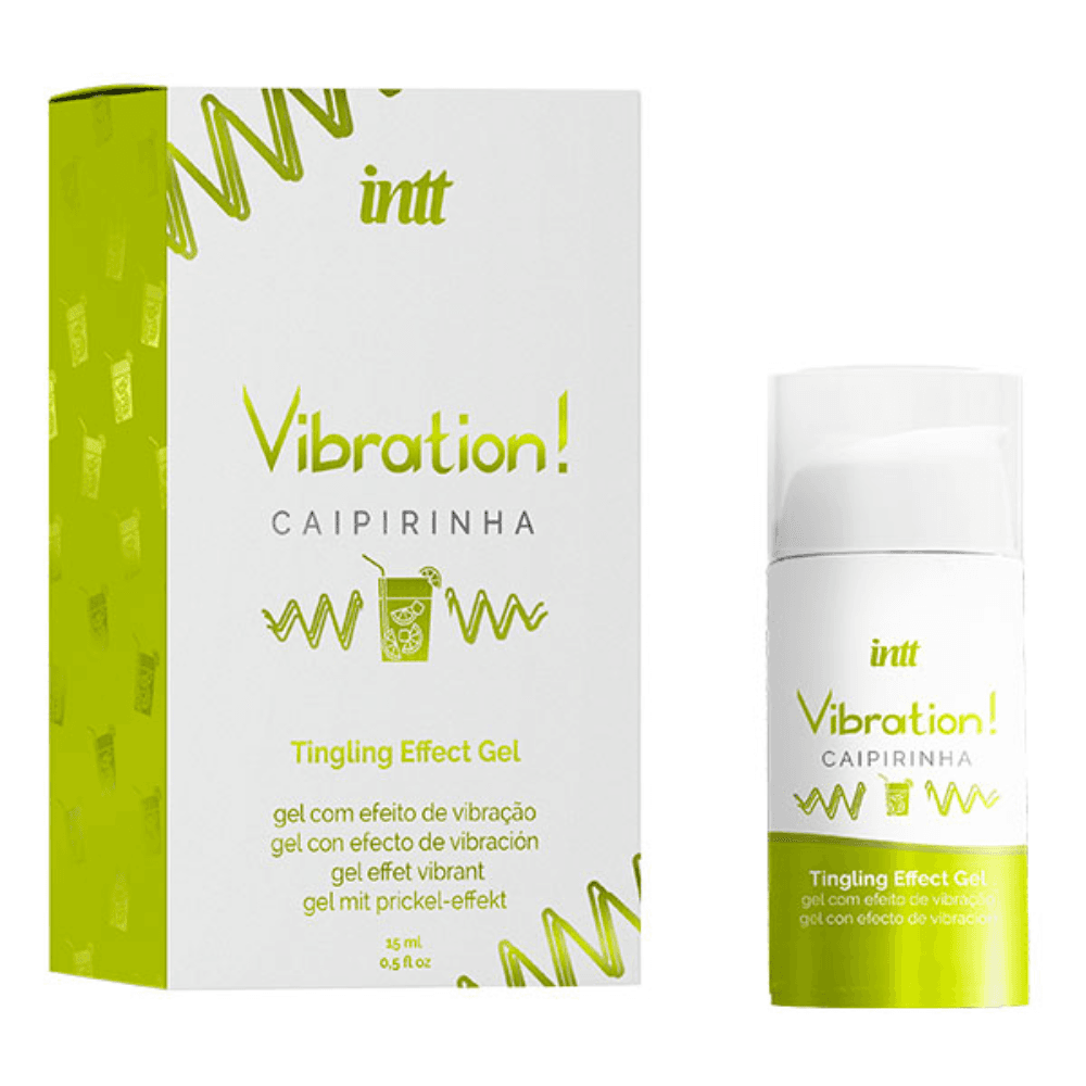Жидкий вибратор с ароматом коктейля кайпириньи "VIBRATION CAIPIRINHA", intt