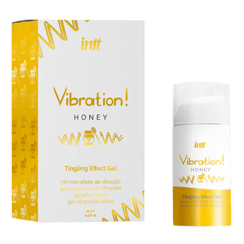 Жидкий вибратор c ароматом мёда "VIBRATION HONEY", intt