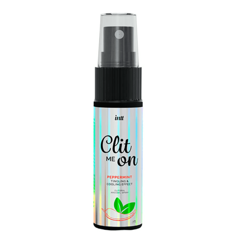 Жидкий вибратор с эффектом покалывания и охлаждения "CLIT ME ON PEPPERMINT", intt