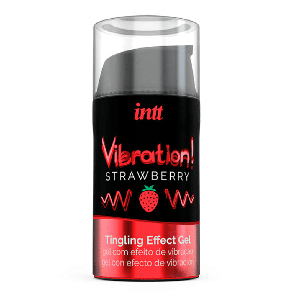 Жидкий вибратор "VIBRATION STRAWBERRY", intt
