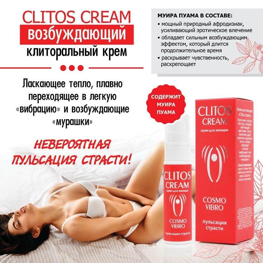 Крем возбуждающий для женщин COSMO VIBRO CLITOS CREAM, Bioritm