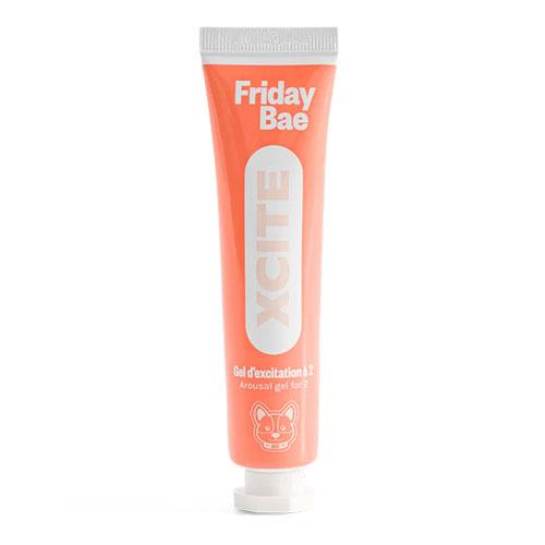 Возбуждающая смазка (гель) с эффектом "Жар и Холод" для двоих FridayBae XCITE