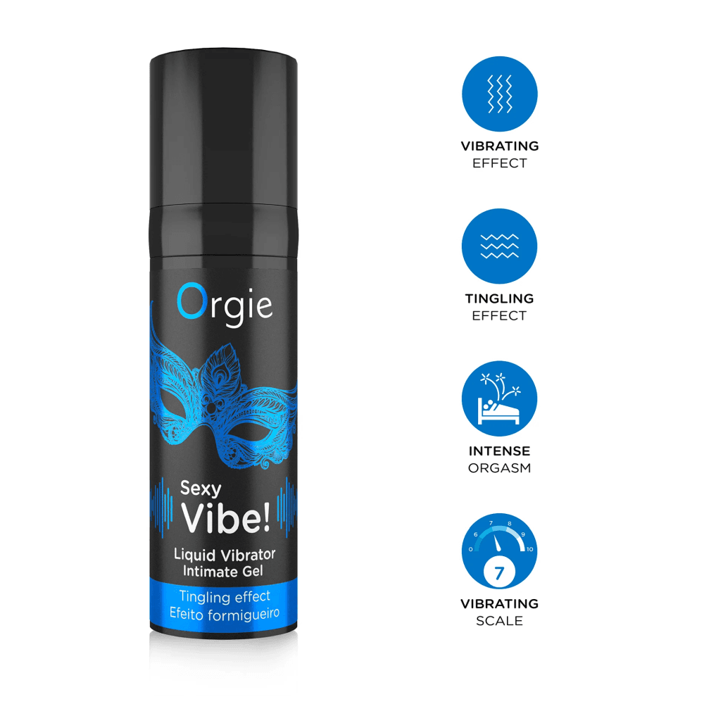 Жидкий вибратор "SEXY VIBE! - LIQUID VIBRATOR", Orgie