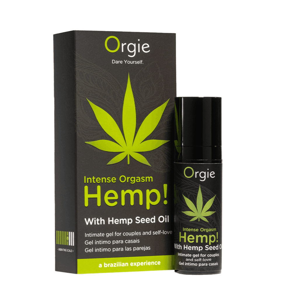 Жидкий вибратор "HEMP! INTENSE ORGASM", Orgie