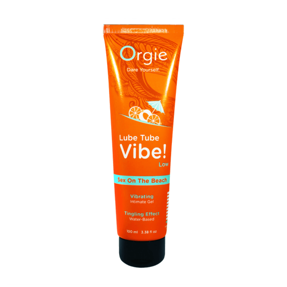 Возбуждающая смазка со вкусом "Секс на пляже" Orgie LUBE TUBE VIBE! - LOW