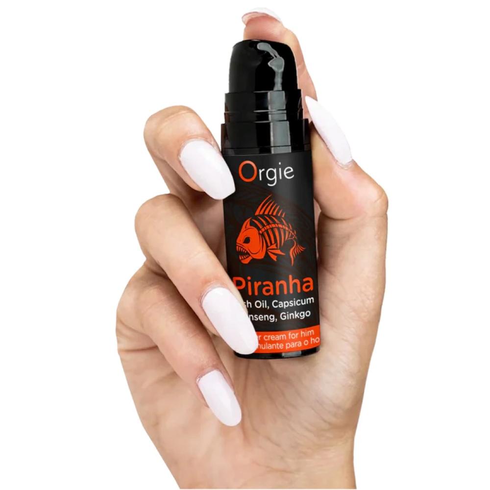 Стимулирующий крем для мужчин "PIRANHA POWER CREAM", Orgie
