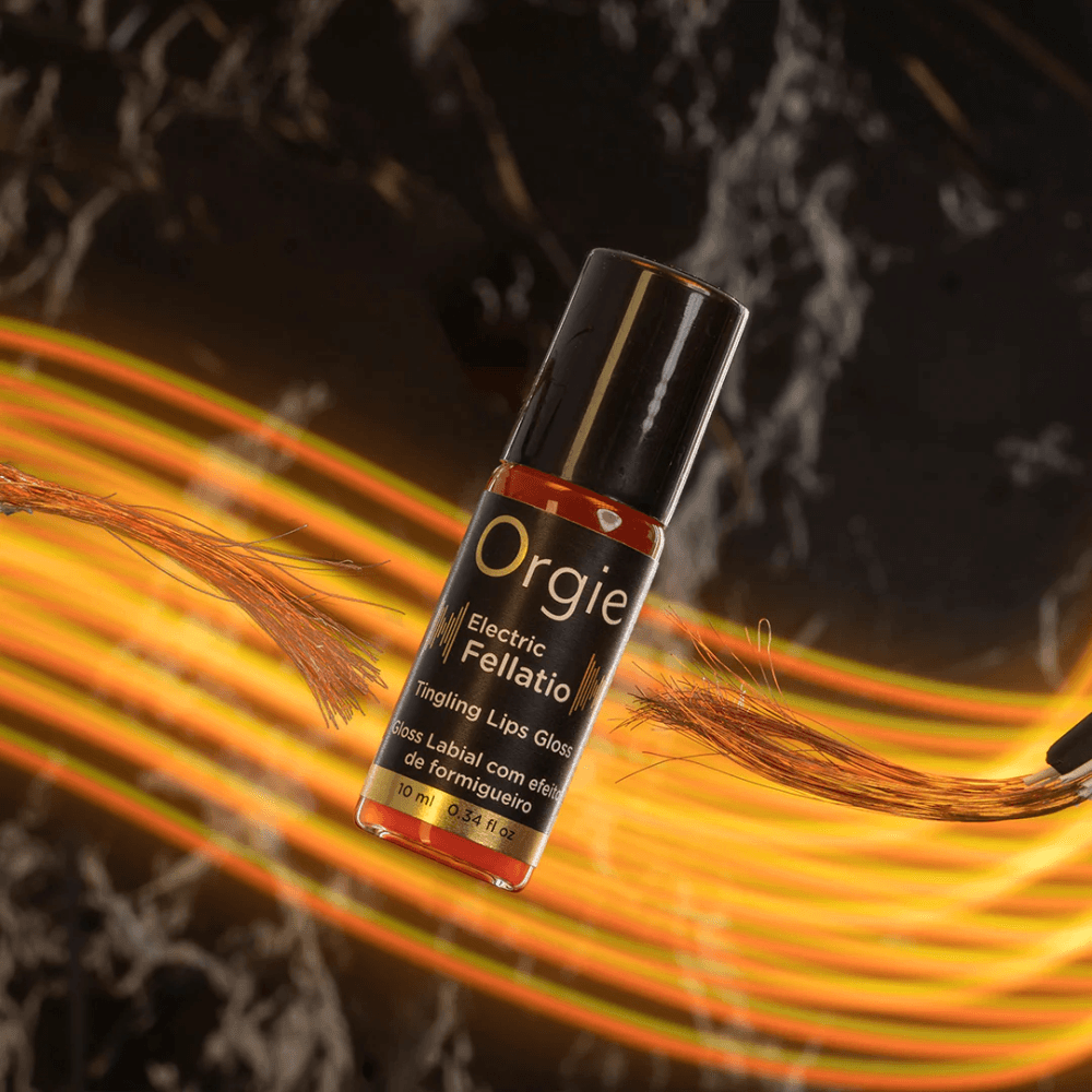 Жидкий вибратор блеск для губ "ELECTRIC FELLATIO – LIP GLOSS", Orgie